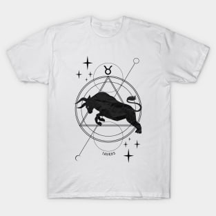 Zodiac, Taurus, Astrology, Star sign, Stars T-Shirt